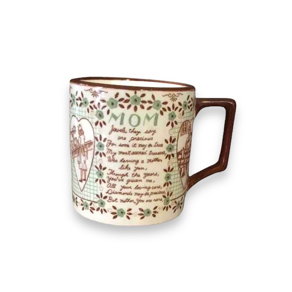 Other - Vintage Mom Poem Mug Coffee Cup Tea Mothers Day Cottagecore